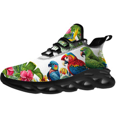 Parrot Shoes,Personalized Sneakers,Gifts for Women Men