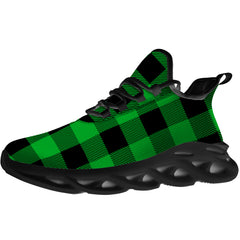 Plaid Shoes,Personalized Sneakers,Gifts for Women Men