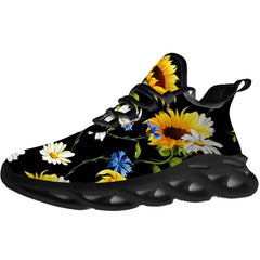 Sunflower Shoes,Personalized Sneakers,Gifts for Women Men