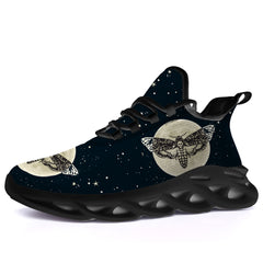 Moth Shoes,Personalized Sneakers,Gifts for Women Men