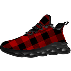 Plaid Shoes,Personalized Sneakers,Gifts for Women Men