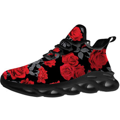 Rose Shoes,Personalized Sneakers,Gifts for Women Men