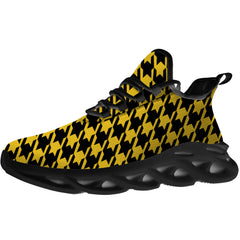 Houndstooth Shoes,Personalized Sneakers,Gifts for Women Men