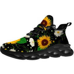 Sunflower Shoes,Personalized Sneakers,Gifts for Women Men