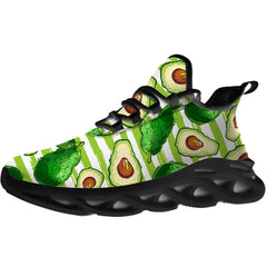 Avocado Shoes,Personalized Sneakers,Gifts for Women Men