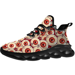 Eyeball Print Shoes,Personalized Sneakers,Gifts for Women Men