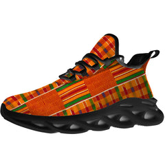 Kente Shoes,Personalized Sneakers,Gifts for Women Men