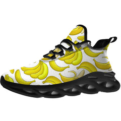 Banana Shoes,Personalized Sneakers,Gifts for Women Men