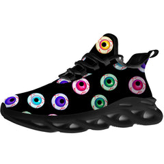 Eyeball Print Shoes,Personalized Sneakers,Gifts for Women Men