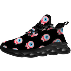 Eyeball Print Shoes,Personalized Sneakers,Gifts for Women Men