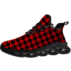 Houndstooth Shoes,Personalized Sneakers,Gifts for Women Men