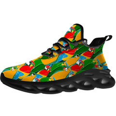 Parrot Shoes,Personalized Sneakers,Gifts for Women Men