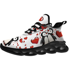 Penguin Shoes,Personalized Sneakers,Gifts for Women Men