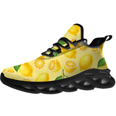 Lemon Shoes,Personalized Sneakers,Gifts for Women Men