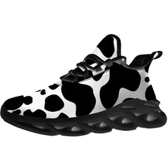 Cow Shoes,Personalized Sneakers,Gifts for Women Men