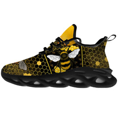 Bee Shoes,Personalized Sneakers,Gifts for Women Men