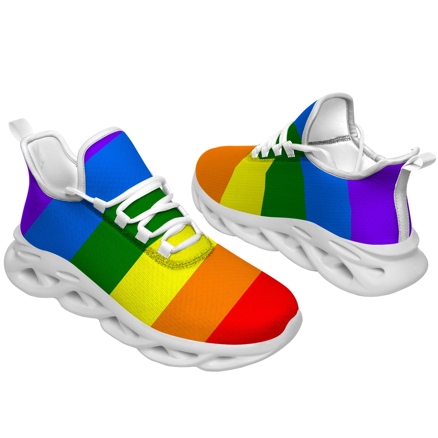 Men Women Rainbow Shoes