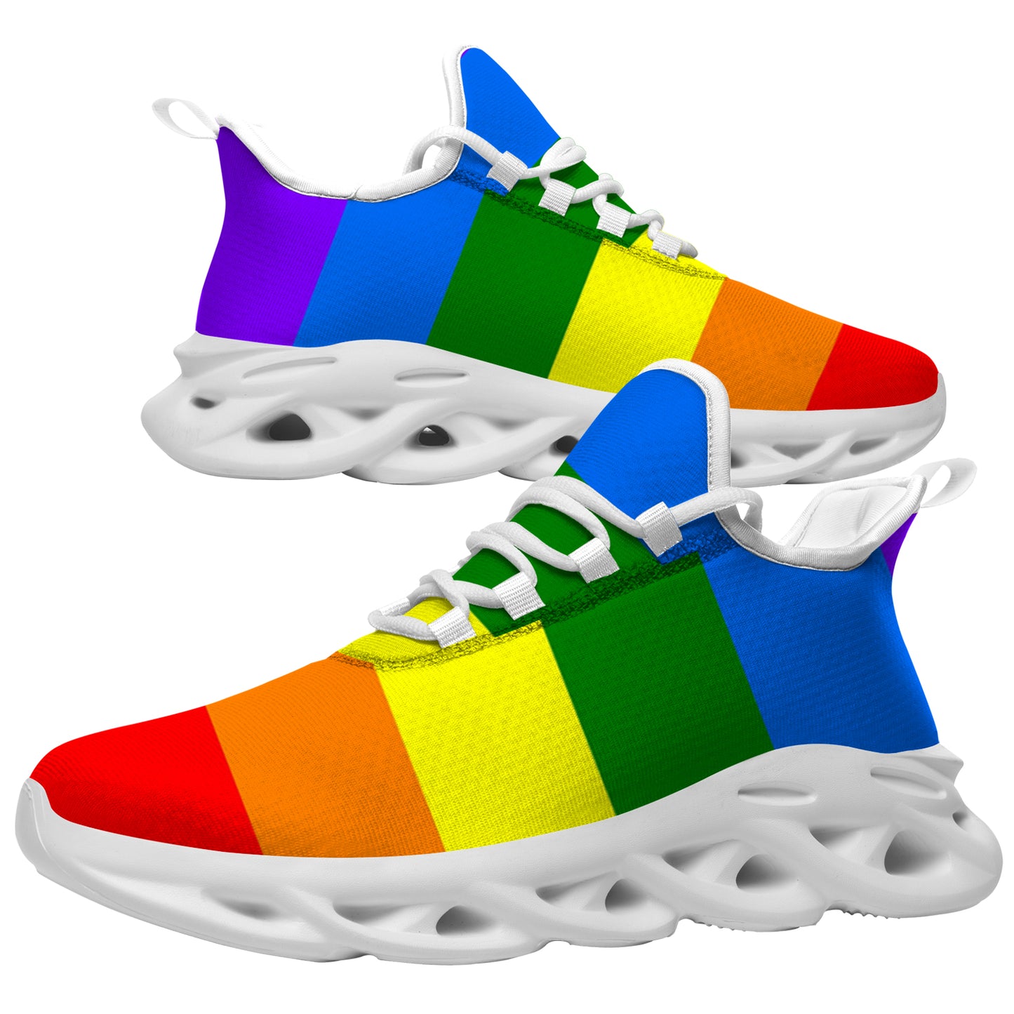 Men Women Rainbow Shoes